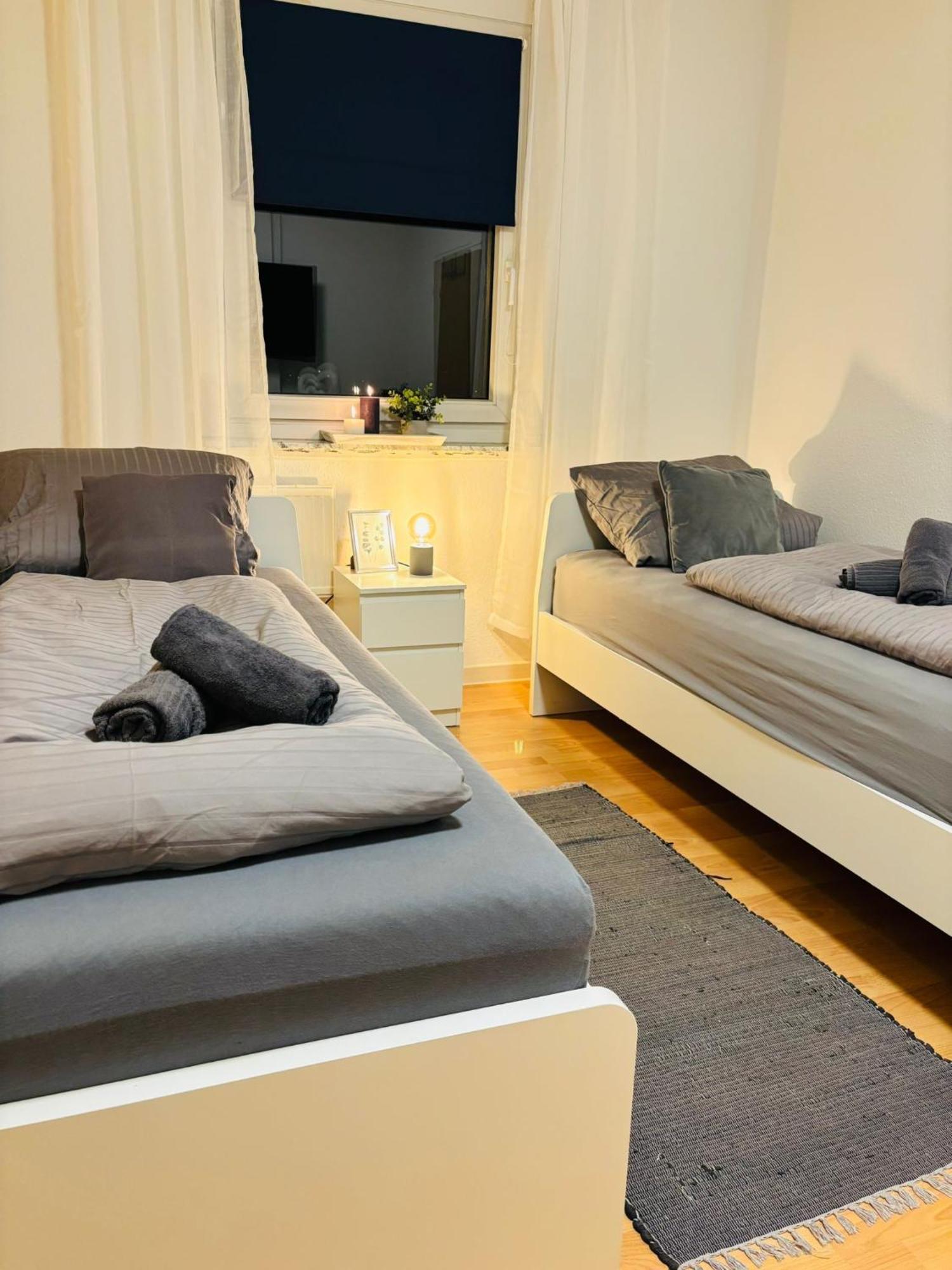 schöne Ferienwohnung über den Dächern von Plauen Exterior foto